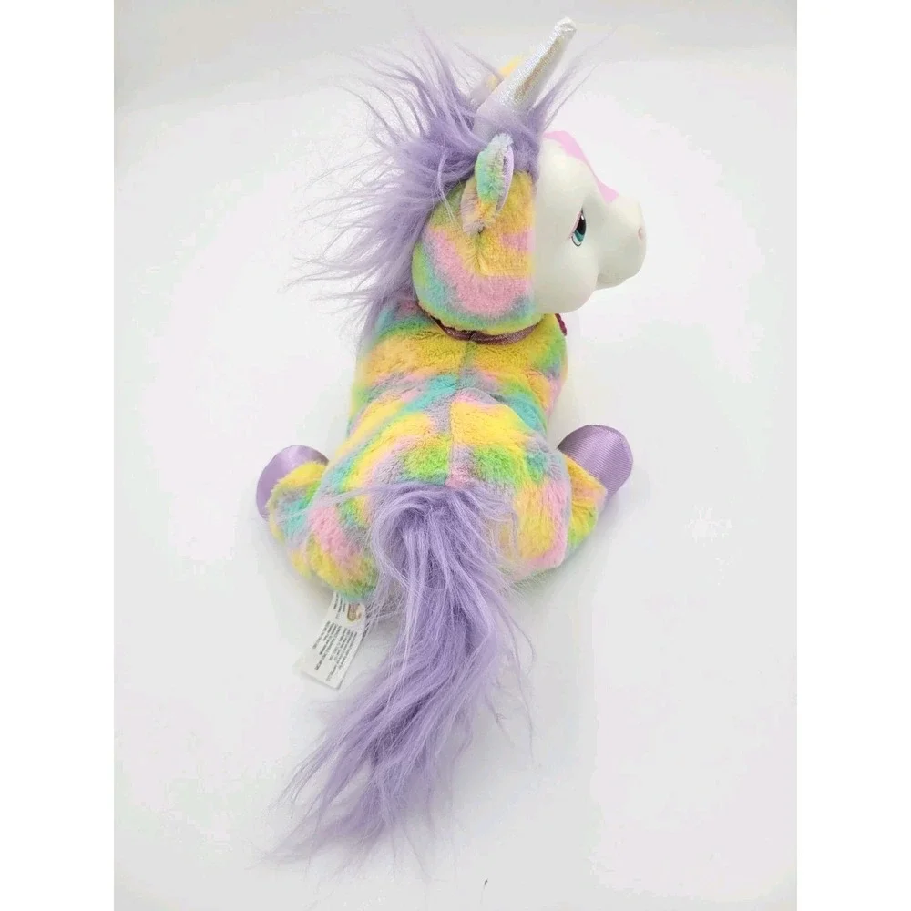Unicorn Surprise Stuffed Animal Plush Rainbow Unicorn 1 Baby Secret Pocket 10.5